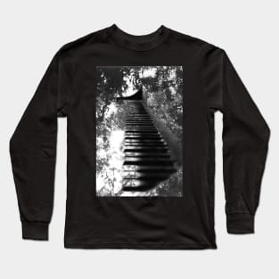 Piano in the Trees (B&W) Long Sleeve T-Shirt